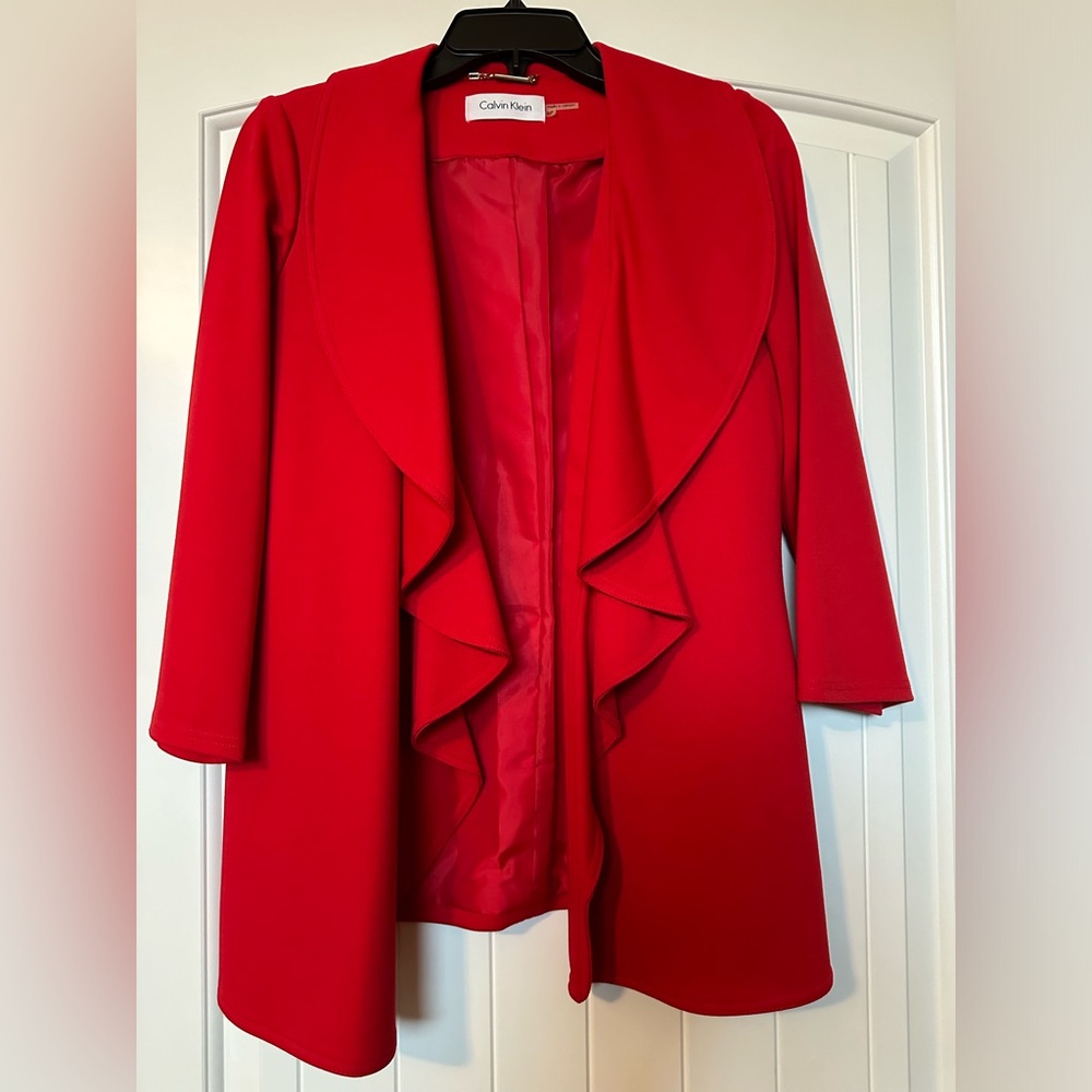Calvin Klein Red Jacket 8P